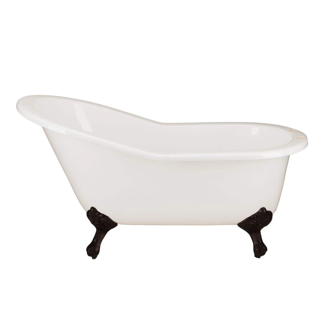 Adela 62 Inch Cast Iron Slipper Clawfoot Tub Package 6 Adela 62 Inch Cast Iron Slipper Clawfoot Tub Package - Image 4