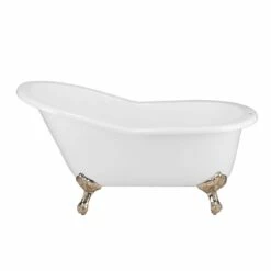 Adela 62 Inch Cast Iron Slipper Clawfoot Tub Package 18 Adela 62 Inch Cast Iron Slipper Clawfoot Tub Package -A&E BATH & SHOWER Shop lg60slf7wsibn front 1 4