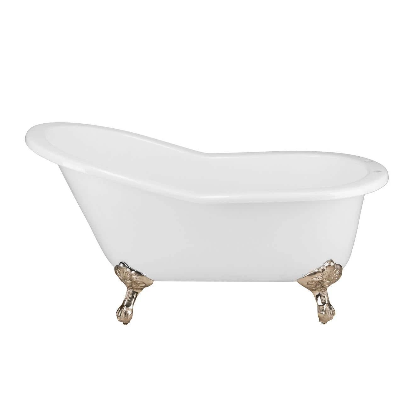 Adela 62 Inch Cast Iron Slipper Clawfoot Tub Package 5 Adela 62 Inch Cast Iron Slipper Clawfoot Tub Package - Image 3
