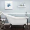 Adela 62 Inch Cast Iron Slipper Clawfoot Tub Package 1 Adela 62 Inch Cast Iron Slipper Clawfoot Tub Package -A&E BATH & SHOWER Shop lg62sl7w 1