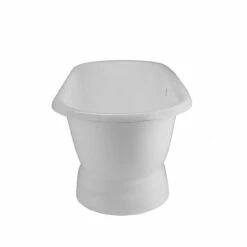 Oxford Cast Iron Freestanding Soaking Tub - No Faucet Drillings 9 Oxford Cast Iron Freestanding Soaking Tub - No Faucet Drillings -A&E BATH & SHOWER Shop lg66de0w8pw side 4 2