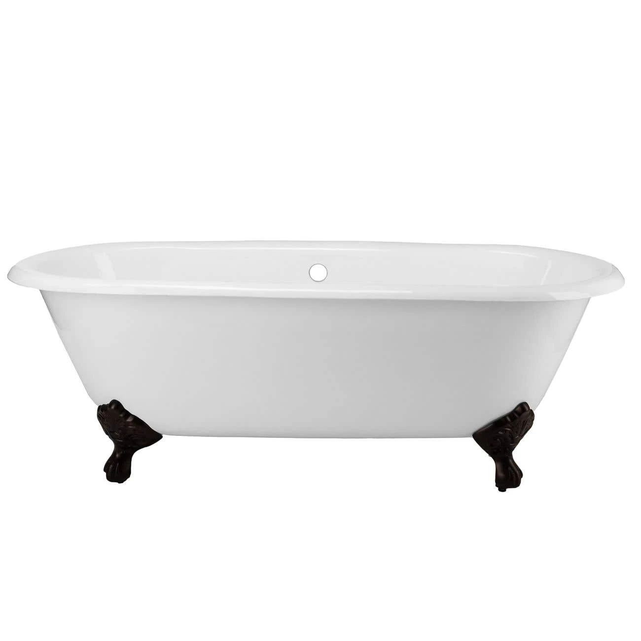 Cambridge Cast Iron Double Ended Clawfoot Tub - No Faucet Drillings 6 Cambridge Cast Iron Double Ended Clawfoot Tub - No Faucet Drillings - Image 4
