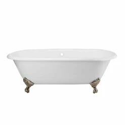 Cambridge Cast Iron Double Ended Clawfoot Tub - No Faucet Drillings 19 Cambridge Cast Iron Double Ended Clawfoot Tub - No Faucet Drillings -A&E BATH & SHOWER Shop lg66de7wdibn 2 3