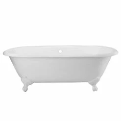 Cambridge Cast Iron Double Ended Clawfoot Tub - No Faucet Drillings 18 Cambridge Cast Iron Double Ended Clawfoot Tub - No Faucet Drillings -A&E BATH & SHOWER Shop lg66de7wdiw 2 7