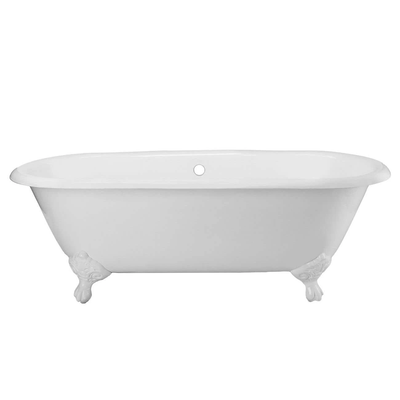 Cambridge Cast Iron Double Ended Clawfoot Tub - No Faucet Drillings 10 Cambridge Cast Iron Double Ended Clawfoot Tub - No Faucet Drillings - Image 8