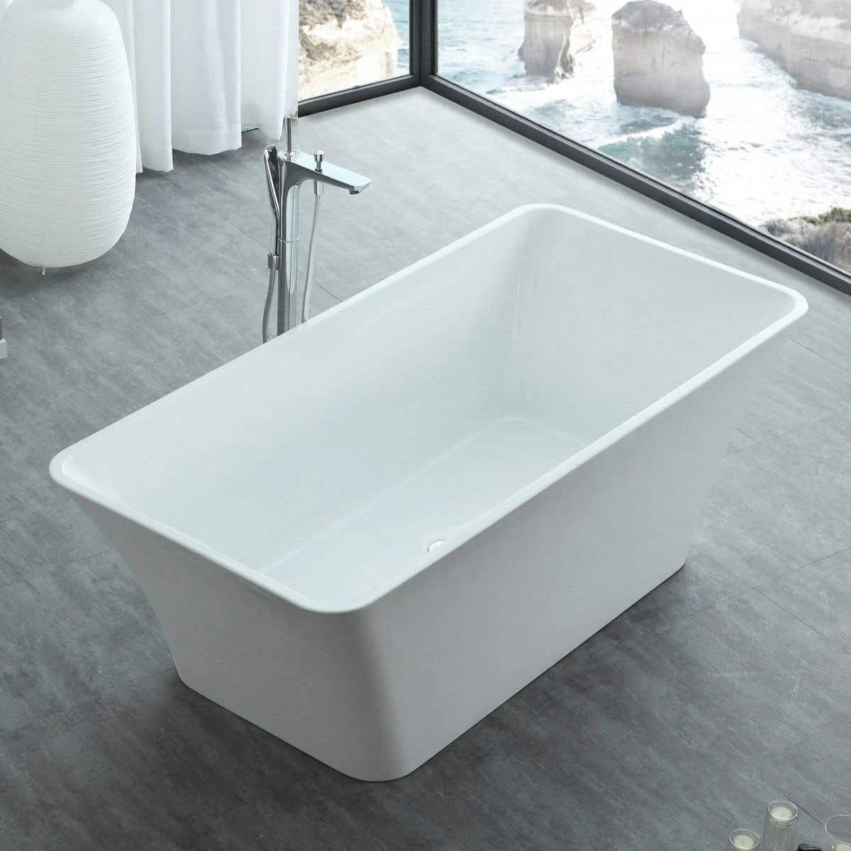 Lily Acrylic Double Ended Freestanding Tub 5 Lily Acrylic Double Ended Freestanding Tub - Image 3