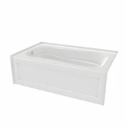 Novelli Acrylic Alcove Bathtub - White -A&E BATH & SHOWER Shop novelli tub shot02 ska1kmnkgkfyyo4f