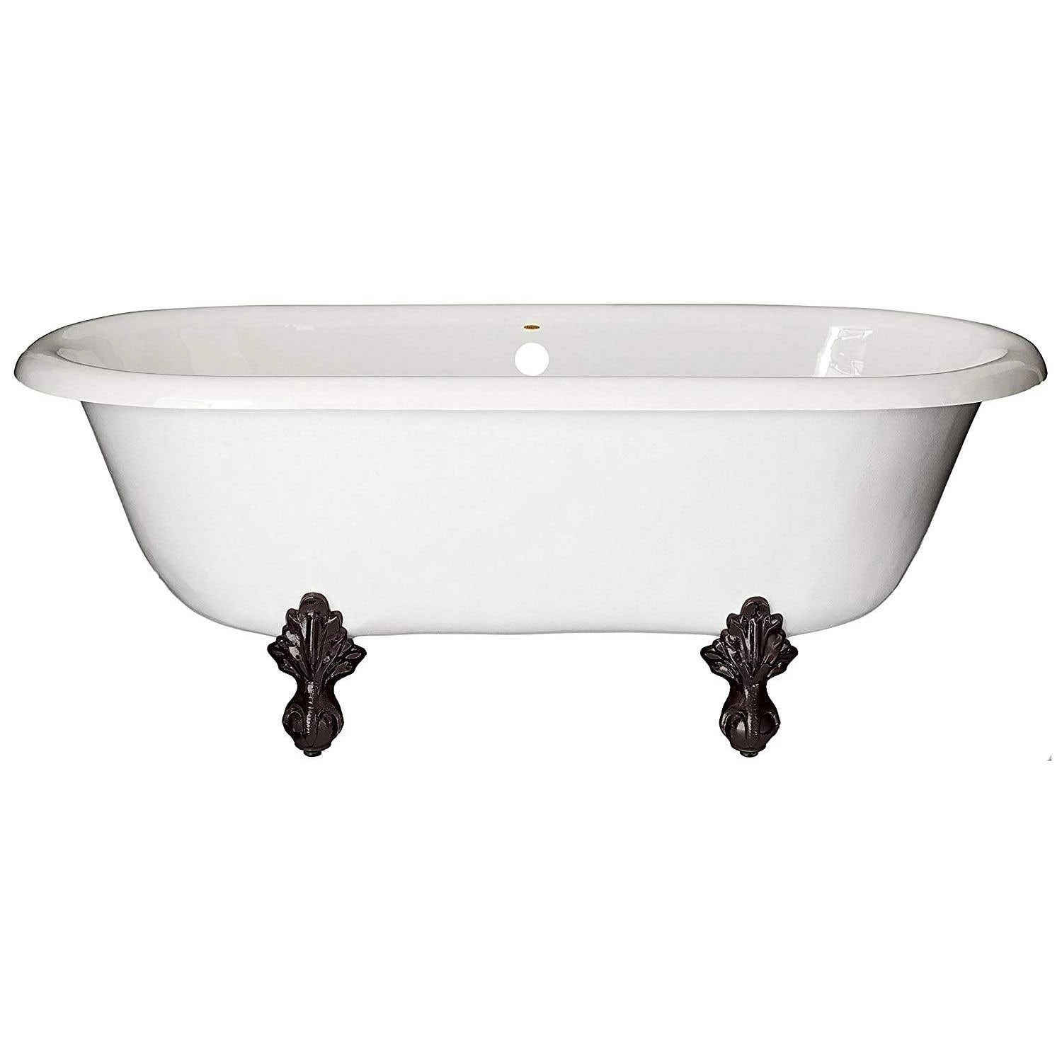 Marquis Acrylic Double Ended Clawfoot Tub - No Faucet Drillings 9 Marquis Acrylic Double Ended Clawfoot Tub - No Faucet Drillings - Image 7