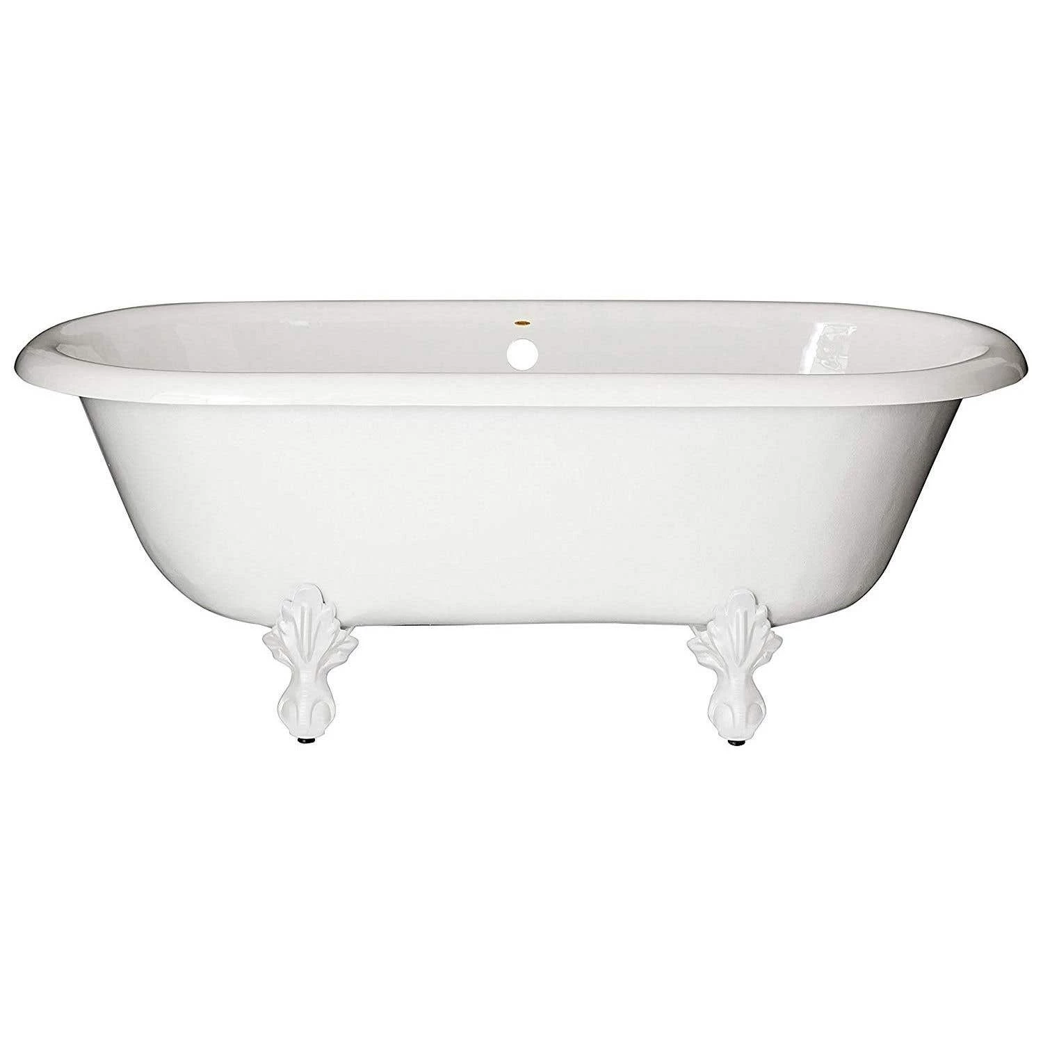 Marquis Acrylic Double Ended Clawfoot Tub - No Faucet Drillings 5 Marquis Acrylic Double Ended Clawfoot Tub - No Faucet Drillings - Image 3