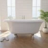 Barrett 72 Inch Double Ended Clawfoot Air Massage Tub - Made In USA 2 Barrett 72 Inch Double Ended Clawfoot Air Massage Tub - Made In USA -A&E BATH & SHOWER Shop rm barrett air wh c life