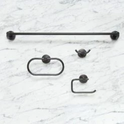 Kally Collection Complete Bathroom Hardware Set
