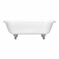 Lennox Acrylic Double Ended Clawfoot Tub - Made In USA -A&E BATH & SHOWER Shop rm lennox white