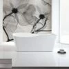 Rembrandt Acrylic Double Ended Freestanding Tub - No Faucet Drillings -A&E BATH & SHOWER Shop rm rembrandt 4