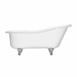 Versal Acrylic Slipper Clawfoot Tub - Made In USA -A&E BATH & SHOWER Shop rm versal white