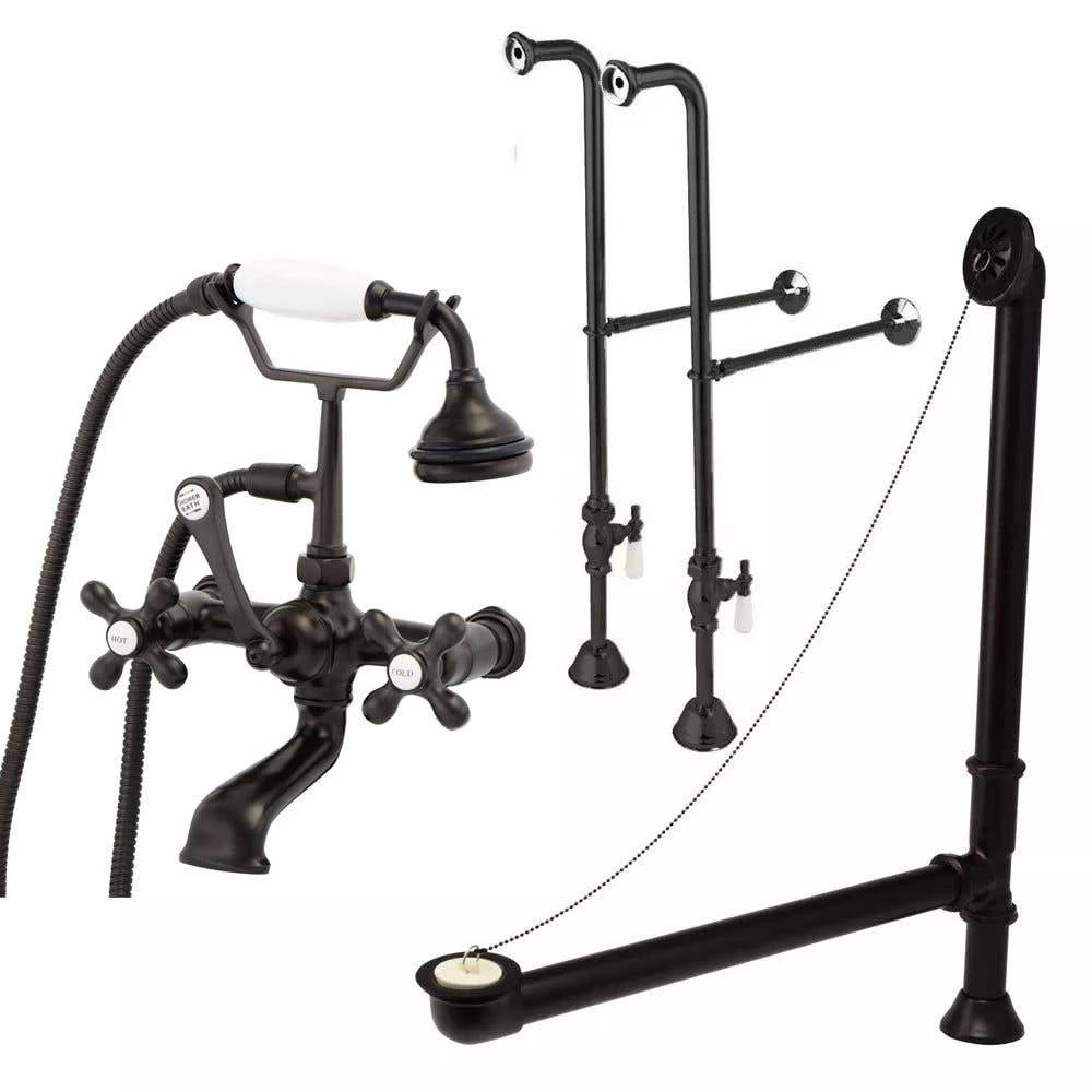 Freestanding Tub Faucet Set 5 Freestanding Tub Faucet Set - Image 3