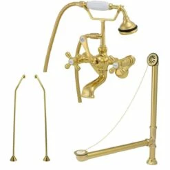 Tub Wall Mount Tub Faucet Set -A&E BATH & SHOWER Shop rm146twcspb 4