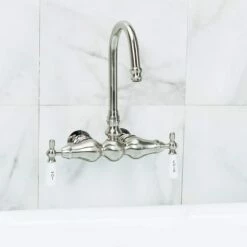 Bathroom Wall Mount Clawfoot Bathtub Faucet