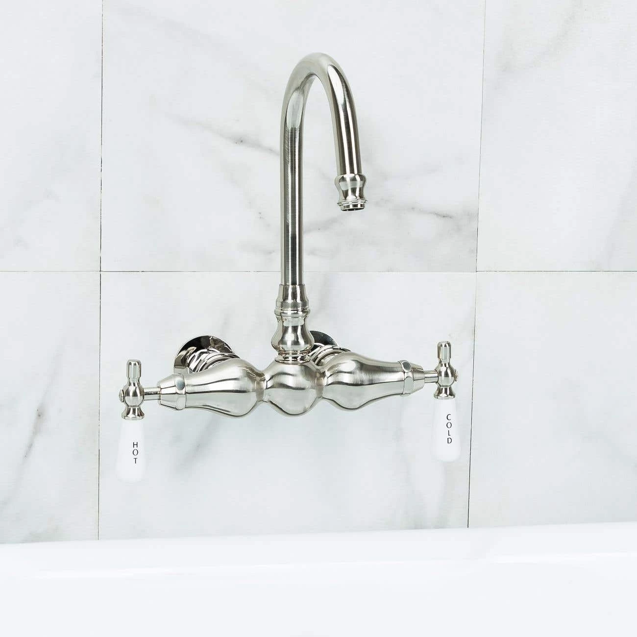 Bathroom Wall Mount Clawfoot Bathtub Faucet 3 Bathroom Wall Mount Clawfoot Bathtub Faucet