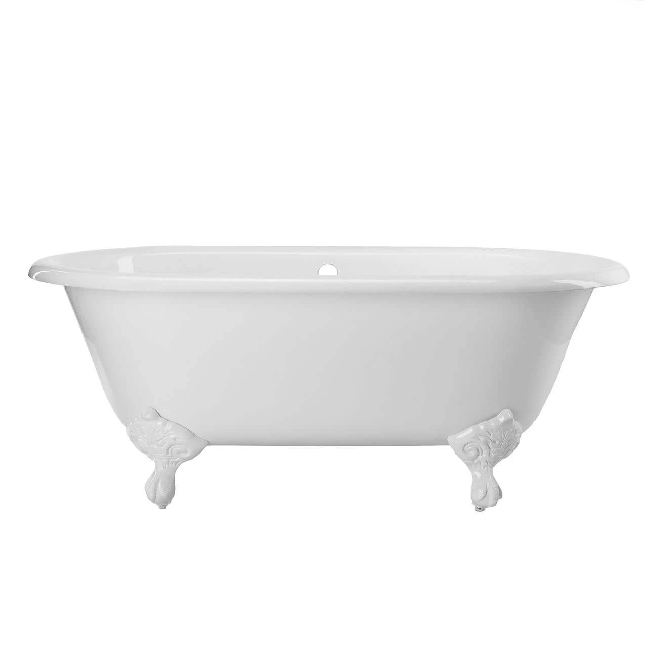 Kensington Cast Iron Double Ended Clawfoot Tub - No Faucet Drillings 4 Kensington Cast Iron Double Ended Clawfoot Tub - No Faucet Drillings - Image 2