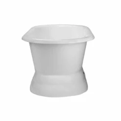 Laurent Cast Iron Double Ended Pedestal Tub - No Faucet Drillings -A&E BATH & SHOWER Shop rm66de0ped 4