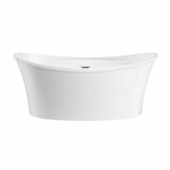 Silas Acrylic Double Slipper Freestanding Tub