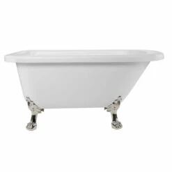 Stratford Acrylic Classic Clawfoot Tub - Rim Faucet Drillings - Lion Paw Feet -A&E BATH & SHOWER Shop rma54rt7wlppn 1 5