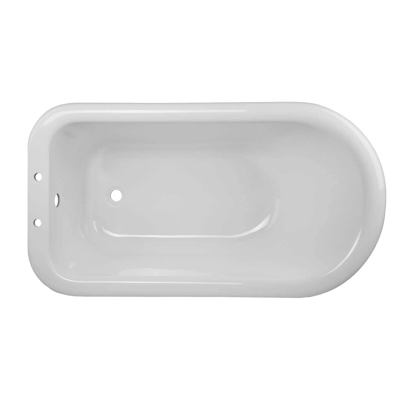 Savanna 60 Inch Acrylic Clawfoot Tub Package - White / Chrome Feet & Fixtures 10 Savanna 60 Inch Acrylic Clawfoot Tub Package - White / Chrome Feet & Fixtures - Image 8