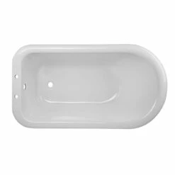 Savanna 60 Inch Acrylic Clawfoot Tub & Shower Package - White / Chrome Feet & Fixtures 16 Savanna 60 Inch Acrylic Clawfoot Tub & Shower Package - White / Chrome Feet & Fixtures -A&E BATH & SHOWER Shop rma54rt7wrbs top 3 9