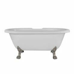 Juniper Acrylic Double Ended Clawfoot Tub - Rim Faucet Drillings - Lion Paw Feet 20 Juniper Acrylic Double Ended Clawfoot Tub - Rim Faucet Drillings - Lion Paw Feet -A&E BATH & SHOWER Shop rma60de7wlpbn 2 2