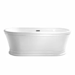 Madera 67 Inch Acrylic Double Ended Freestanding Tub -A&E BATH & SHOWER Shop rma7