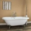 Halifax 70 Inch Acrylic Double Ended Clawfoot Tub - Rim Faucet Drillings - Imperial Ball & Claw Feet 2 Halifax 70 Inch Acrylic Double Ended Clawfoot Tub - Rim Faucet Drillings - Imperial Ball & Claw Feet -A&E BATH & SHOWER Shop rma71de7wdic 2