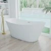 Hollis 67 Inch Freestanding Double Slipper Tub -A&E BATH & SHOWER Shop rma98 tub rs412 67w brushedbrass hxzupqvnyid4fcdx