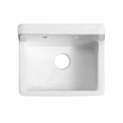 White 22 Inch Porcelain Wall Mount Utility Sink 11 White 22 Inch Porcelain Wall Mount Utility Sink -A&E BATH & SHOWER Shop rmacb2216 8 top