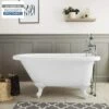 Savanna Acrylic Classic Clawfoot Tub - Rim Faucet Drillings - Ball & Claw Feet -A&E BATH & SHOWER Shop rmart7wrb