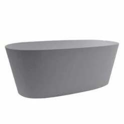 Solano 59 Inch Resin Double Ended Matte Tub -A&E BATH & SHOWER Shop rmbb1 pa front 1
