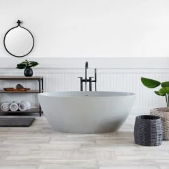 Costera Resin Double Ended Matte Tub -A&E BATH & SHOWER Shop rmbb2 st life2 1