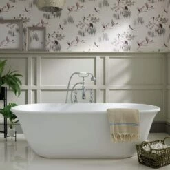 Leontine 63 Inch Resin Double Ended Tub -A&E BATH & SHOWER Shop rmbb8 s