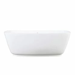 Ellery 59 Inch Resin Double Ended Tub 16 Ellery 59 Inch Resin Double Ended Tub -A&E BATH & SHOWER Shop rmbb9 mw front