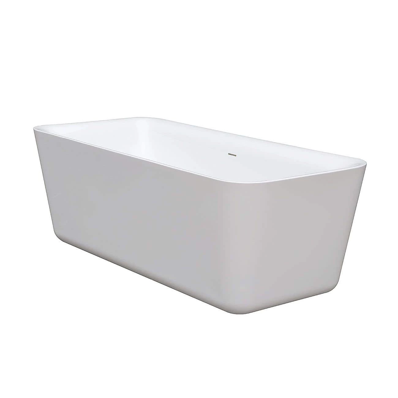 Emily Acrylic Double Ended Freestanding Tub - No Faucet Drillings 5 Emily Acrylic Double Ended Freestanding Tub - No Faucet Drillings - Image 3