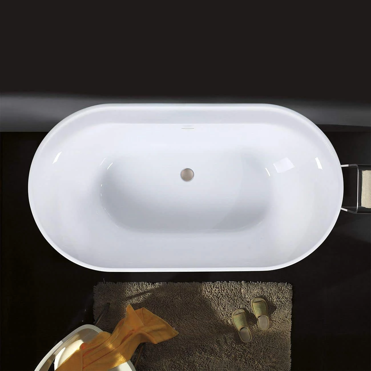 Stewart Acrylic Double Ended Freestanding Tub 7 Stewart Acrylic Double Ended Freestanding Tub - Image 5