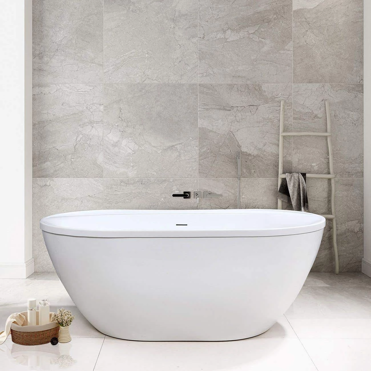 Speare Acrylic Double Ended Freestanding Tub 3 Speare Acrylic Double Ended Freestanding Tub