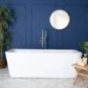Emily Acrylic Double Ended Freestanding Tub - No Faucet Drillings 1 Emily Acrylic Double Ended Freestanding Tub - No Faucet Drillings -A&E BATH & SHOWER Shop rmbp78 69 co life