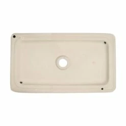 Minimalist Collection Large Ceramic Rectangular Vessel Bathroom Sink -A&E BATH & SHOWER Shop rmc 632 wh wh bottom