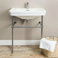 Console Lavatory Sink 12 Console Lavatory Sink -A&E BATH & SHOWER Shop rmc30 1c 1