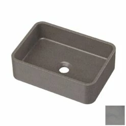 Portland Collection 16 Inch Concrete Vessel Sink -A&E BATH & SHOWER Shop rmczz12 lg white