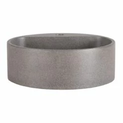 Portland Collection 16 Inch Concrete Round Vessel Sink -A&E BATH & SHOWER Shop rmczz44 bs front