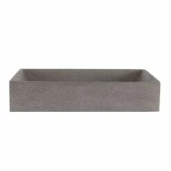 Portland Collection 23 Inch Concrete Semi-Recessed Sink -A&E BATH & SHOWER Shop rmczz8 bs front