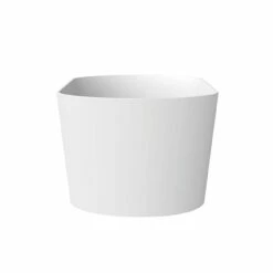 Zinna Matte White Acrylic Double Ended Freestanding Tub 21 Zinna Matte White Acrylic Double Ended Freestanding Tub -A&E BATH & SHOWER Shop rmd zinna side