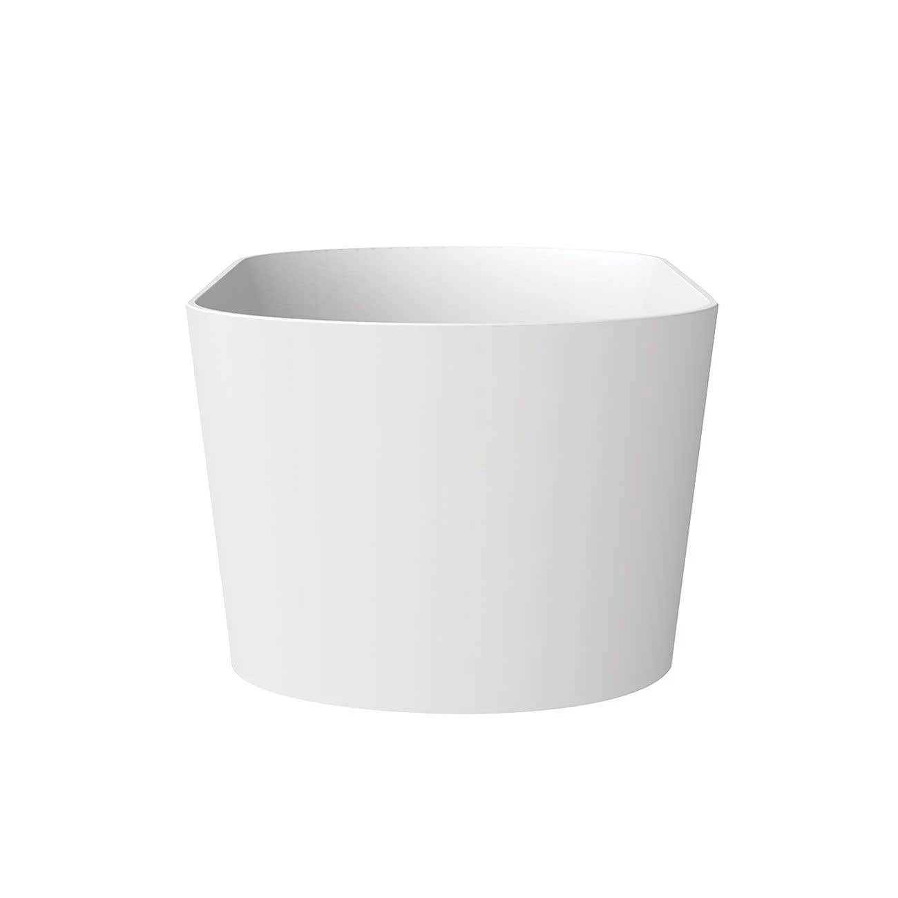 Zinna Matte White Acrylic Double Ended Freestanding Tub 7 Zinna Matte White Acrylic Double Ended Freestanding Tub - Image 5