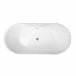 Una Acrylic Double Ended Freestanding Tub 16 Una Acrylic Double Ended Freestanding Tub -A&E BATH & SHOWER Shop rmd56p bn top